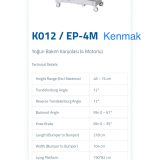 სამედიცინო ელექტრო საწოლი KO12/EP-4M