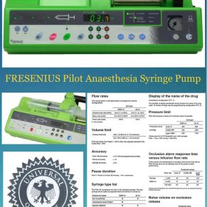 გადასხმის სისტემები FRESENIUS PILOT Anaesthesia Syringe Pump