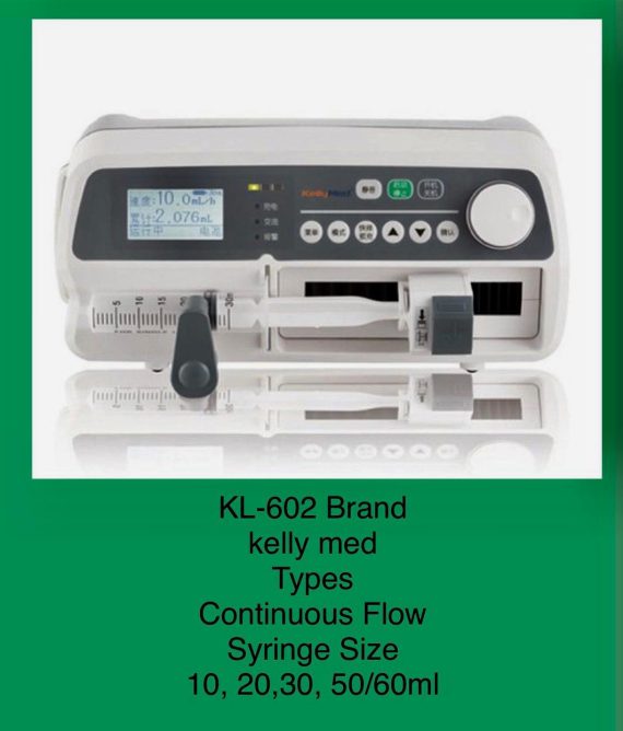 გადასხმის სისტემები KELLY MED KL - 602