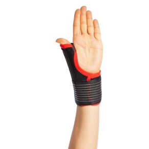 THUMB AND HAND SPLINT-WITH ALUMINUM SUPPORT ADJUSTMENT